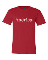 'MERICA. CREW NECK TEE