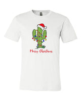 MERRY CHRISTMAS CACTUS SOFTSTYLE TEE