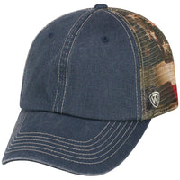 MESH BACK FLAG PATRIOTIC TRUCKER HAT