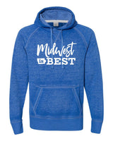 IOWA MIDWEST IS BEST SOFTSTYLE VINTAGE HOODIE