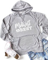 IOWA MIDWEST IS BEST SOFTSTYLE VINTAGE HOODIE