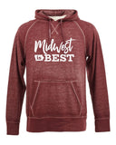 IOWA MIDWEST IS BEST SOFTSTYLE VINTAGE HOODIE