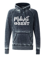 IOWA MIDWEST IS BEST SOFTSTYLE VINTAGE HOODIE