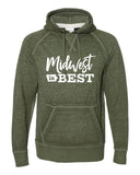 IOWA MIDWEST IS BEST SOFTSTYLE VINTAGE HOODIE