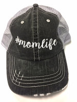 #momlife Embroidered Trucker Hat