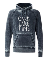 On Lake Time with Anchor Vintage Summer Hoodie