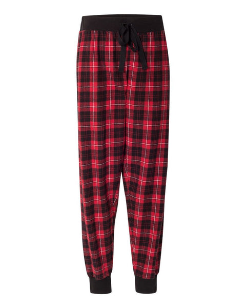 PLAID FLANNEL JOGGER