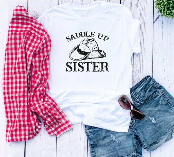 Saddle Up Sister Graphic Tee