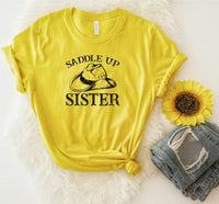 Saddle Up Sister Graphic Tee