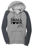 JUST A SMALL TOWN GIRL -OHIO V NOTCH HOODIE