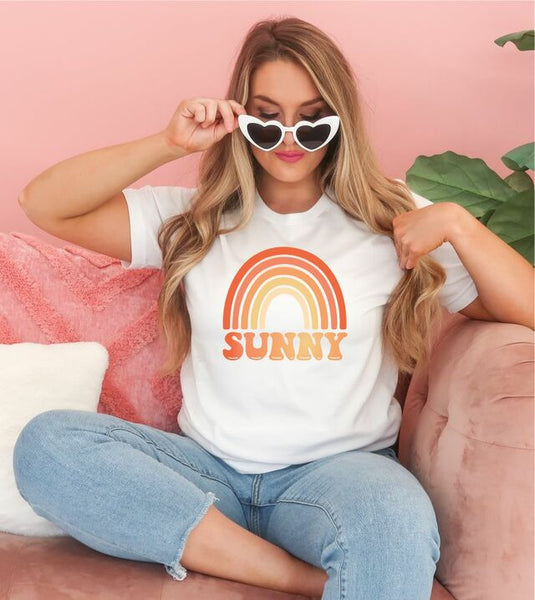 Colorful Sunny Crewneck Tee