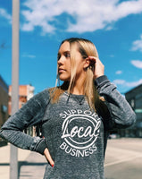 SUPPORT LOCAL BUSINESS VINTAGE CREW NECK