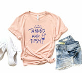 Tanned and Tipsy Softstyle Tee