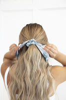 TIE DYE HAIR SCRUNCHIE SCARF