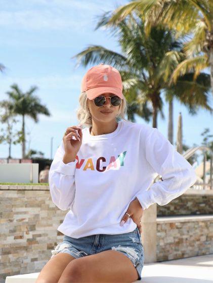 VACAY CREWNECK SWEATSHIRT