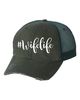 #wifelife Embroidered Trucker Hat