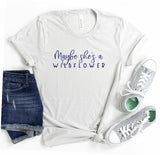 Maybe She's A Wildflower Crewneck Tee