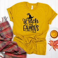 Witch and Famous Fall Tee