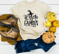 Witch and Famous Fall Tee