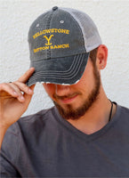 YELLOWSTONE DUTTON RANCH EMBROIDERED HAT