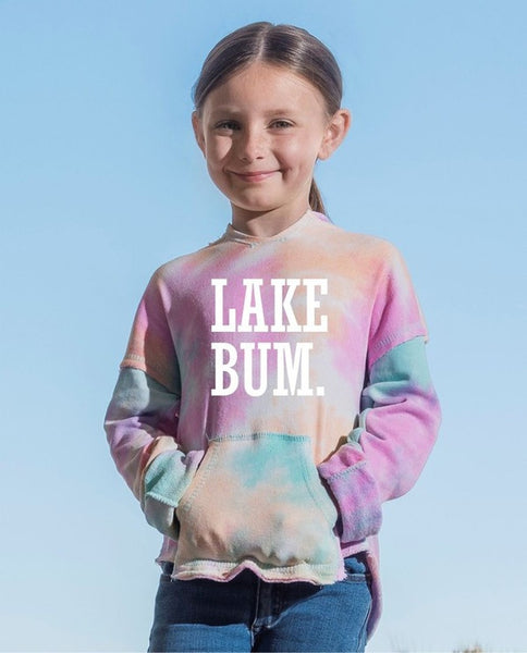 YOUTH Lake Bum Tye Dye Lightweight Summer Hoodie